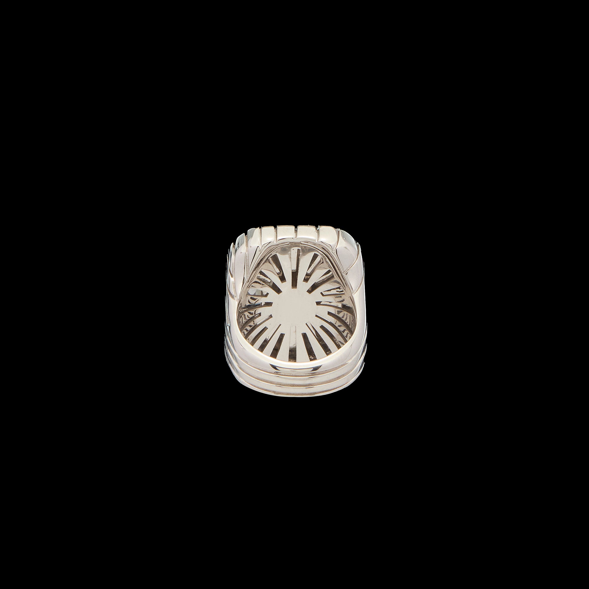 Ray of Light Ring - Jumbo Silver