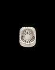 Ray of Light Ring - Jumbo Silver