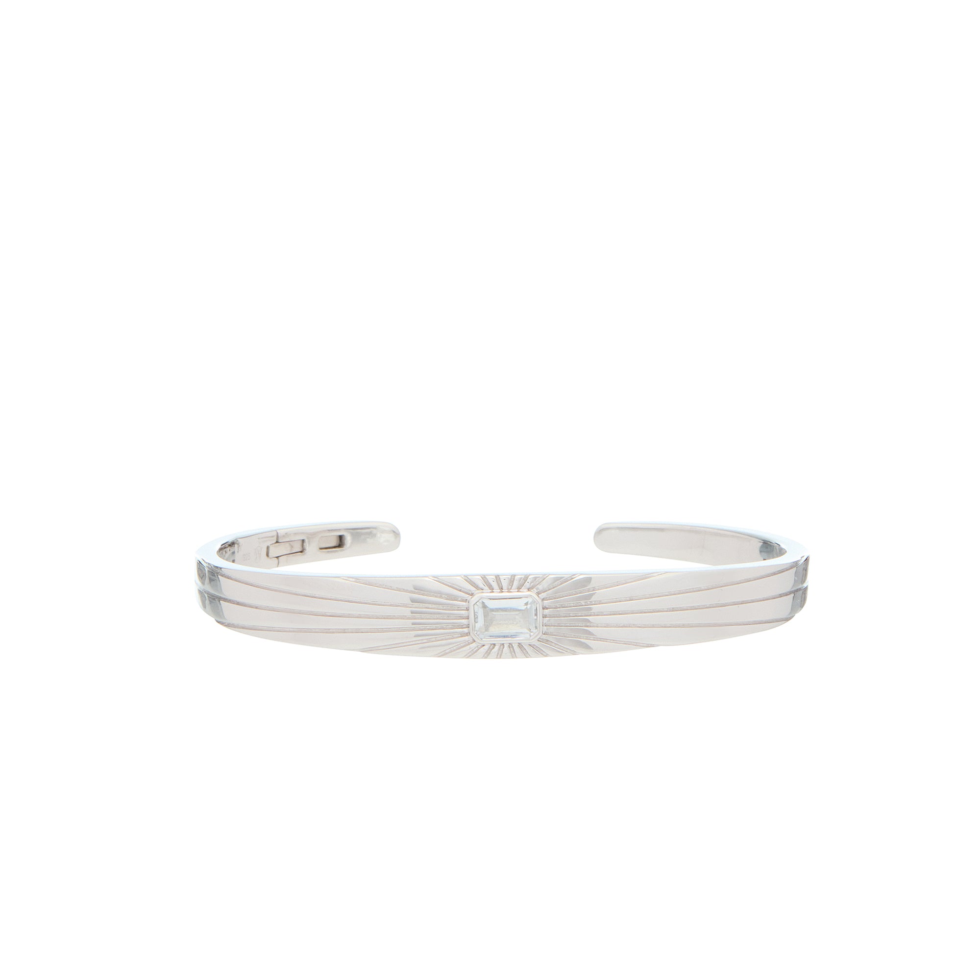 Ray of Light - Cuff Silver