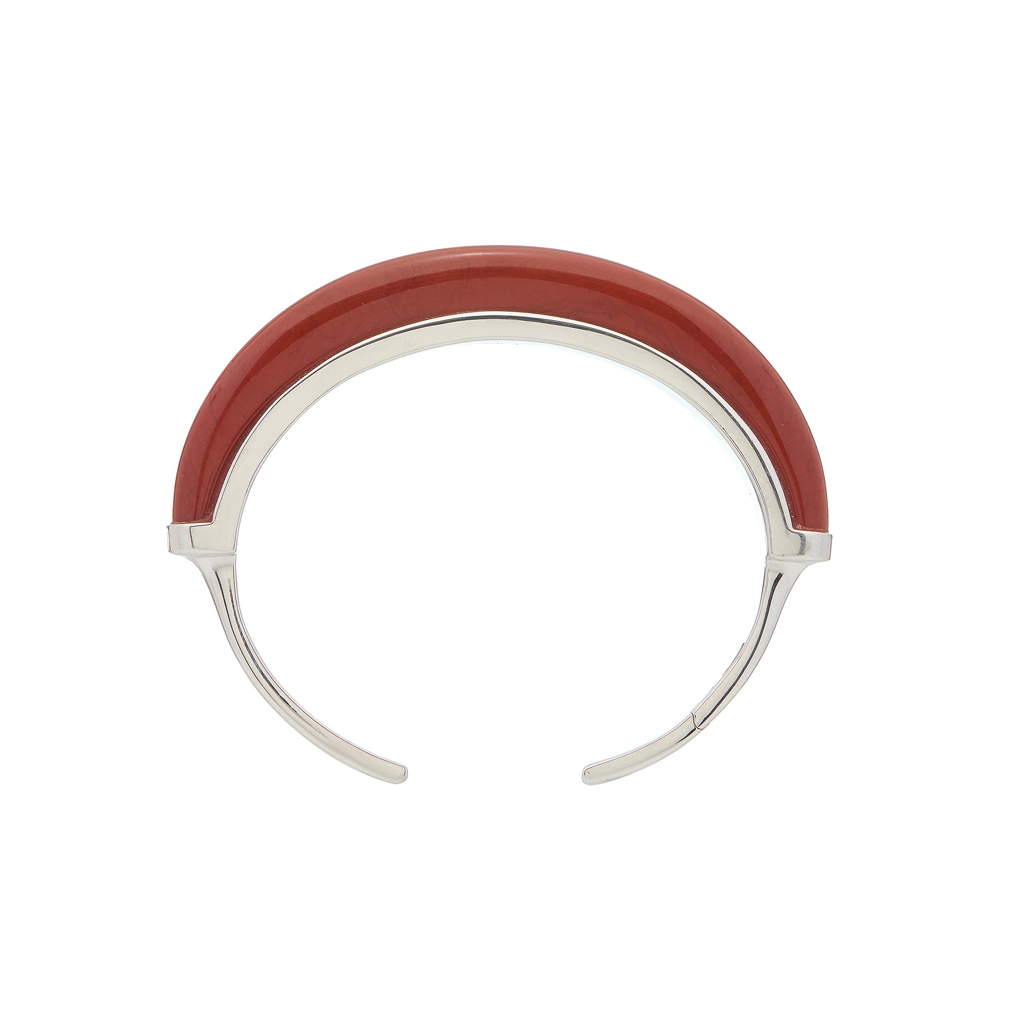 Luna Cuff - Silver Jasper