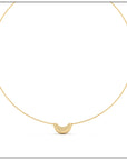 Luna Mini Wire Necklace - Gold