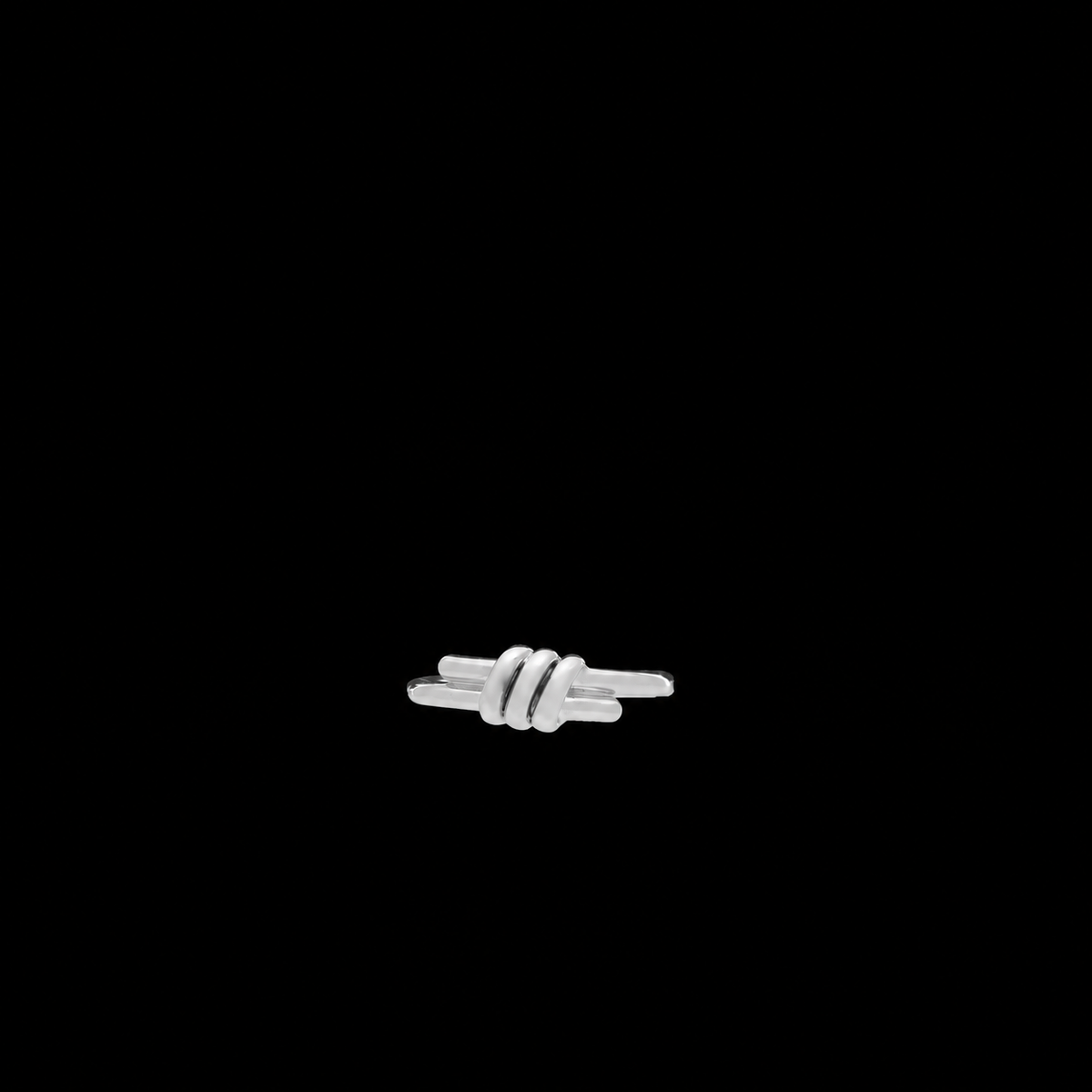 Eclipse Mini Ring - Silver